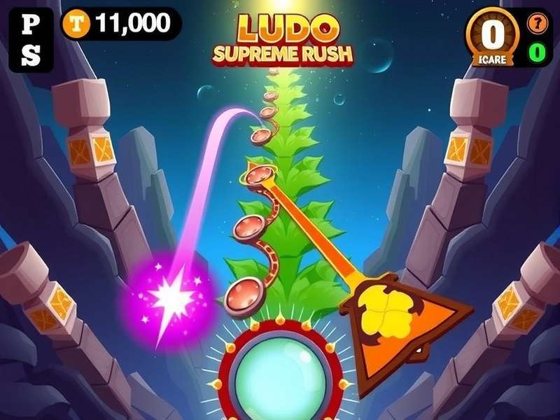 Ludo Supreme Rush Game Interface